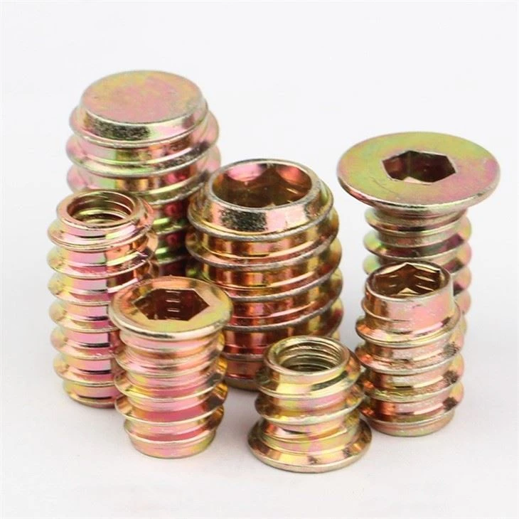 M10 Threaded Inserts For Wood Manufacturers