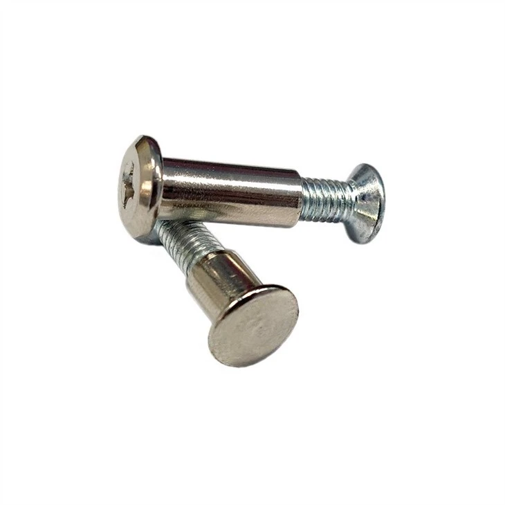 wholesale M4 X 12mm Nickel Slot Raised CSK Sleeve Nut